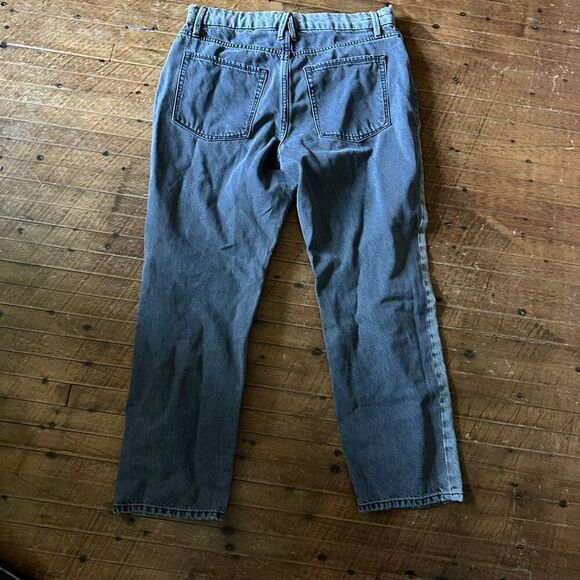 Good American distressed washed black 90’s 10/30 luxe wedgie jeans - Picture 6 of 6